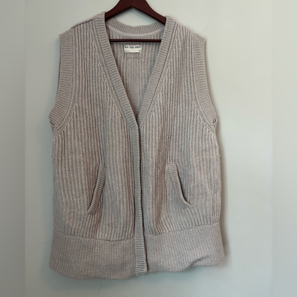 We The Free We The Free Corey Vest Taupe Size Medium